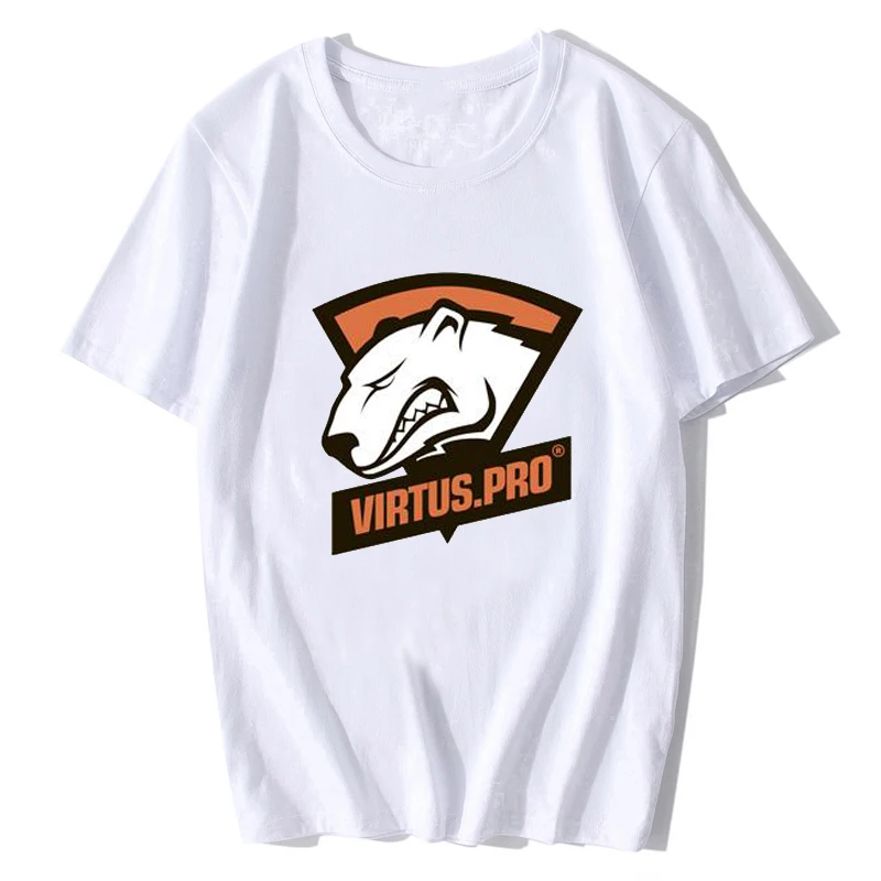 DOTA 2 CSGO Virtus. Pro Футболка Мужская модная повседневная хлопковая Футболка с круглым вырезом крутая футболка для мужчин/женщин игровая команда футболки Camiseta