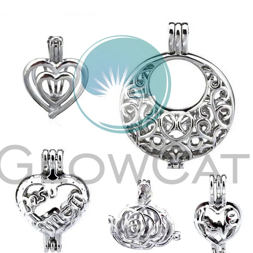 GLOWCAT любящее сердце Лучшая Мама большой цветок Круглый бисер геометрическая