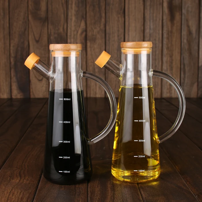 Стеклянная банка для масла без свинца кухонные принадлежности масляная масел с