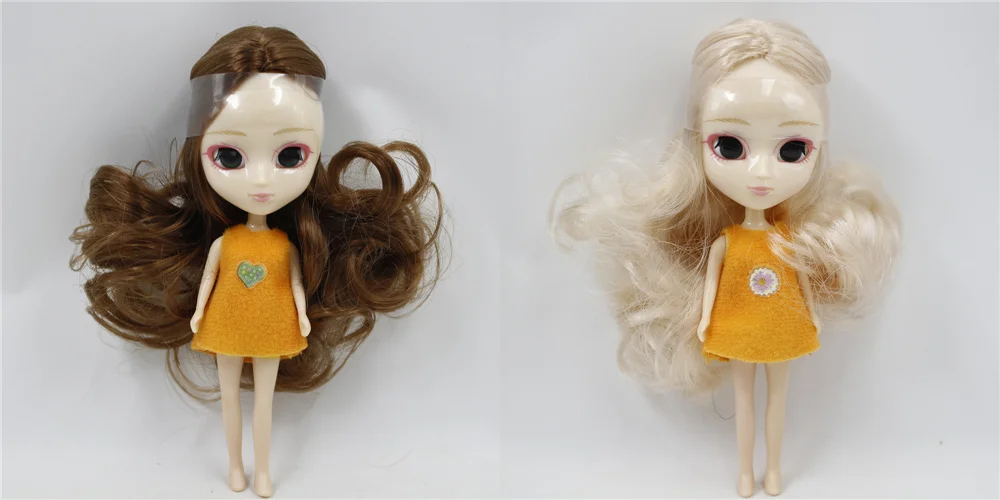 Ледяная Обнаженная мини-кукла Pullip много видов цветов волос, одежда случайный BJD