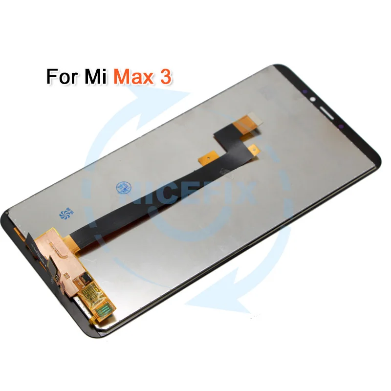 Xiaomi Mi Max lcd дисплей кодирующий преобразователь сенсорного экрана в сборе для Xiaomi Mi Max 2 lcd Max2 Max 3 замена экрана черный белый
