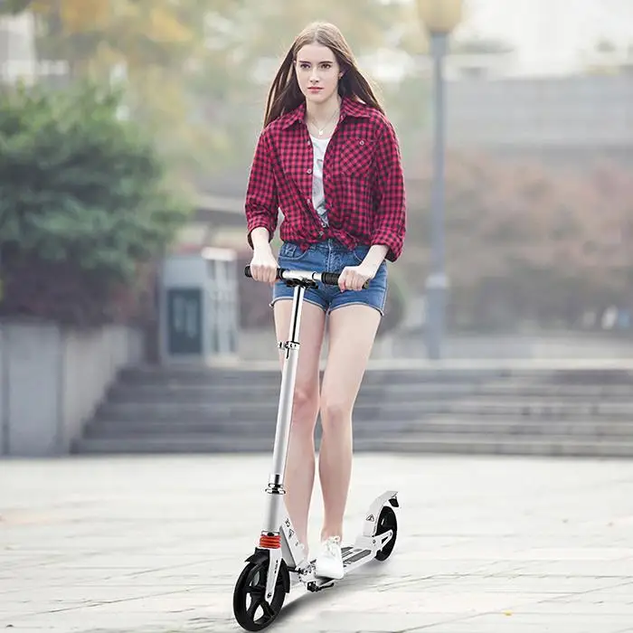 ANCHEER складной самокат для взрослых регулируемый по высоте ножной Patinete Adulto