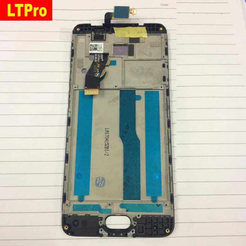 Дигитайзер сенсорного экрана LTPro ЖК дисплей в сборе с рамкой для M5s mini Meilan 5s M612Q M612M