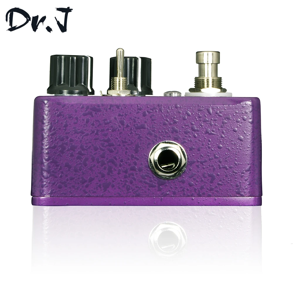 Dr. J D54 Stompbox эхо ручной работы аналоговый задержки гитары педаль эффектов Правда