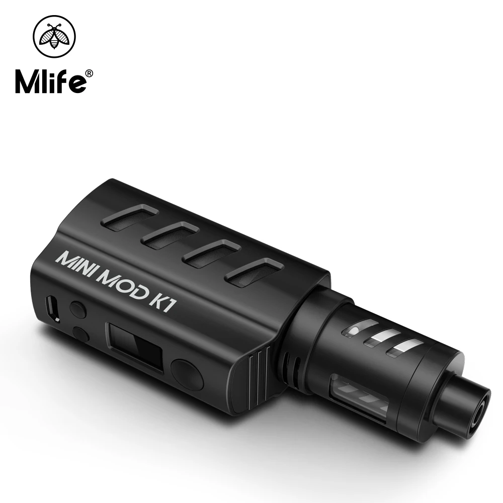 100% Оригинальные Mlife MINI MOD K1 50W набор модов для вейпинга E-Sigarette с аккумулятором 1200mAh