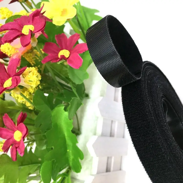 Многоразовые Кабельные стяжки 10 мм * 5 метров клейкая крепежная лента волшебная