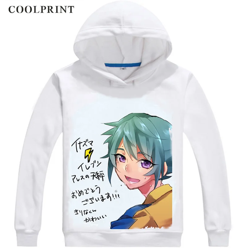Coolprint Hiura kiriina мужские толстовки Inazuma Eleven Ares No Tenbin мужские толстовки уличная аниме-толстовка с длинным капюшоном - Цвет: Style 11