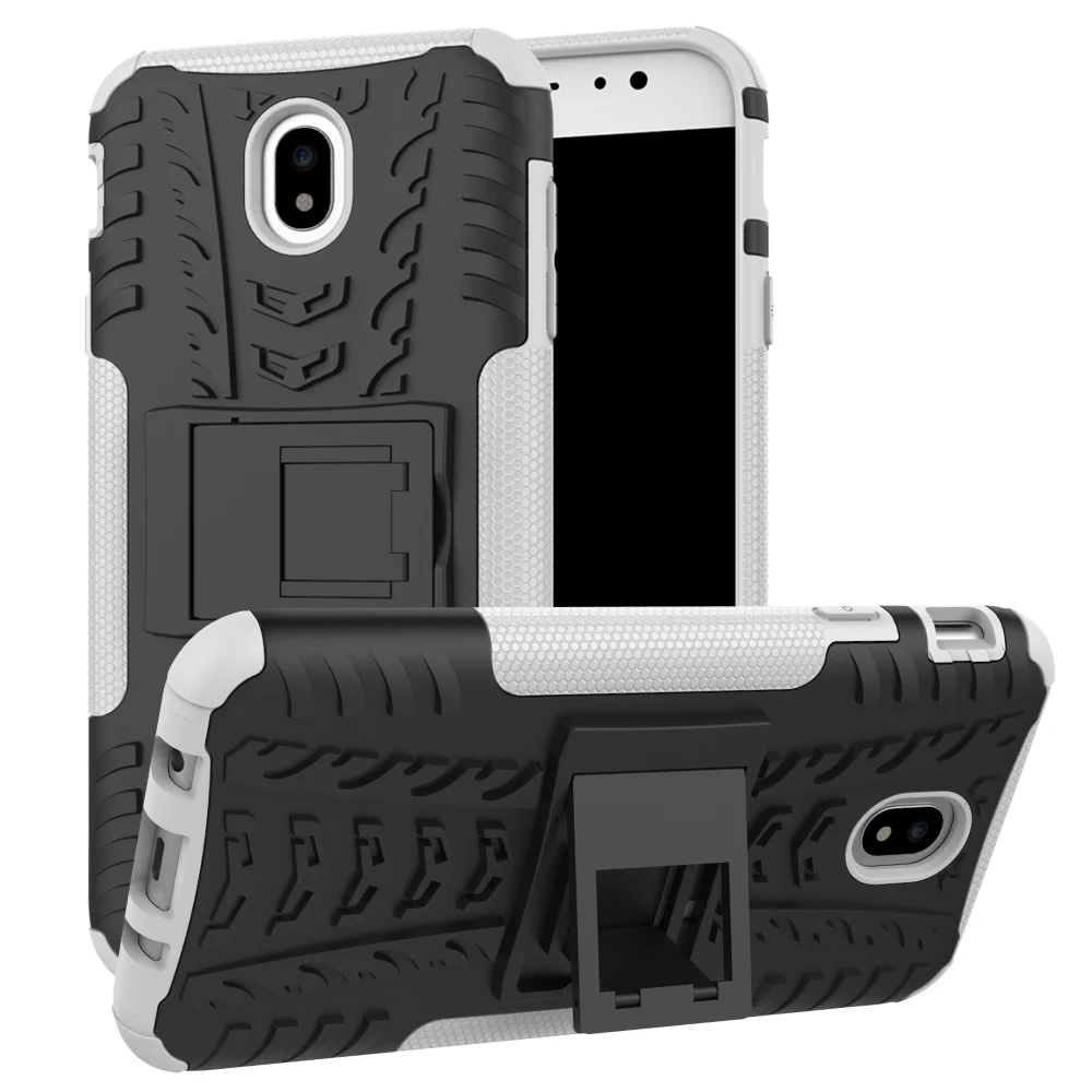 Dazzle кронштейн Combo рельефный Гибридный усиленный чехол Крышка для Samsung Galaxy j710 J7 2016