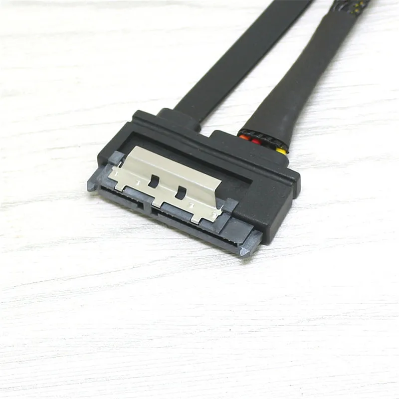 SATA 22 Pin штекер к гнезду расширение Sata кабель 3 III 6 ГБ/сек. 7 + 15 данных HDD