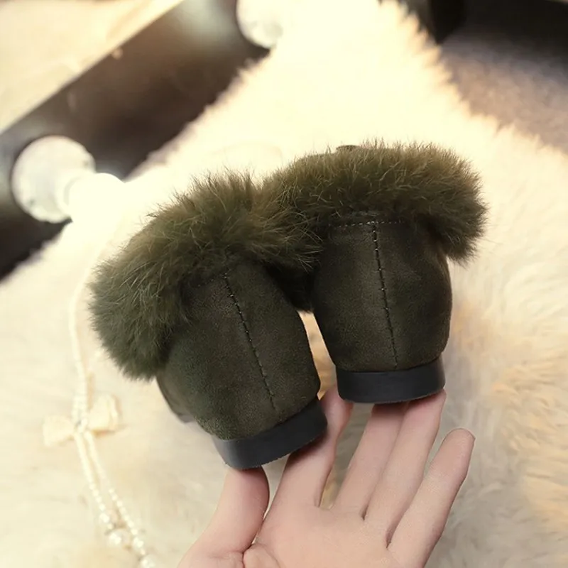 COOTELILI/женские ботинки осенне-зимние ботильоны для женщин на плоской резиновой