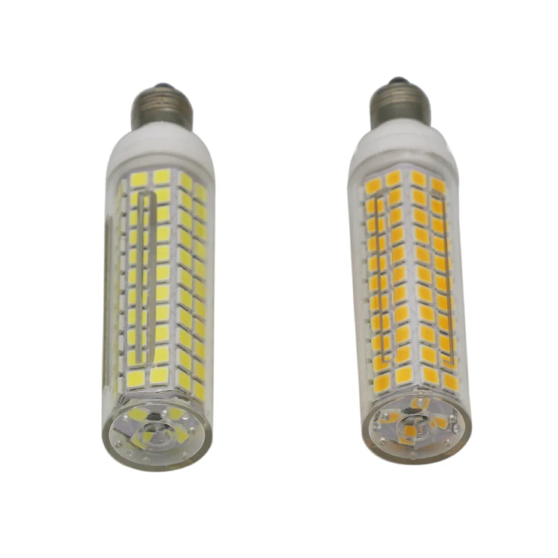 E11 E12 E14 BA15D 15 W AC110V AC220V заменить 100 W-150 W Галогенная светодиодное освещение лампы лампочки Bombillas лампочка-кукуруза огни 5 шт./лот