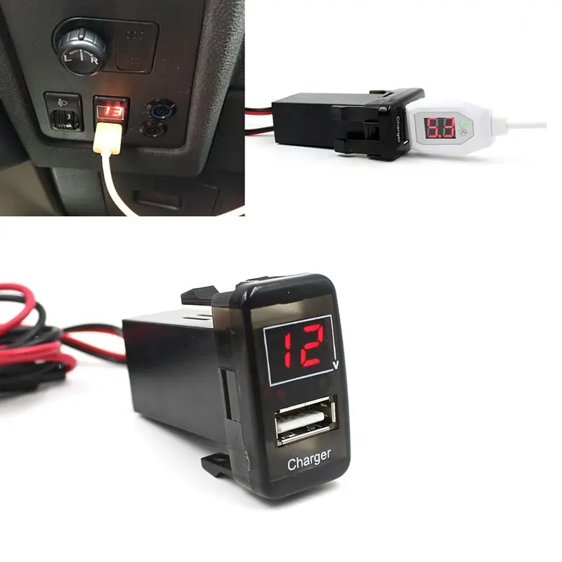 Водонепроницаемый 12В 24В мини микро USB мотоциклетный автомобильный прикуриватель