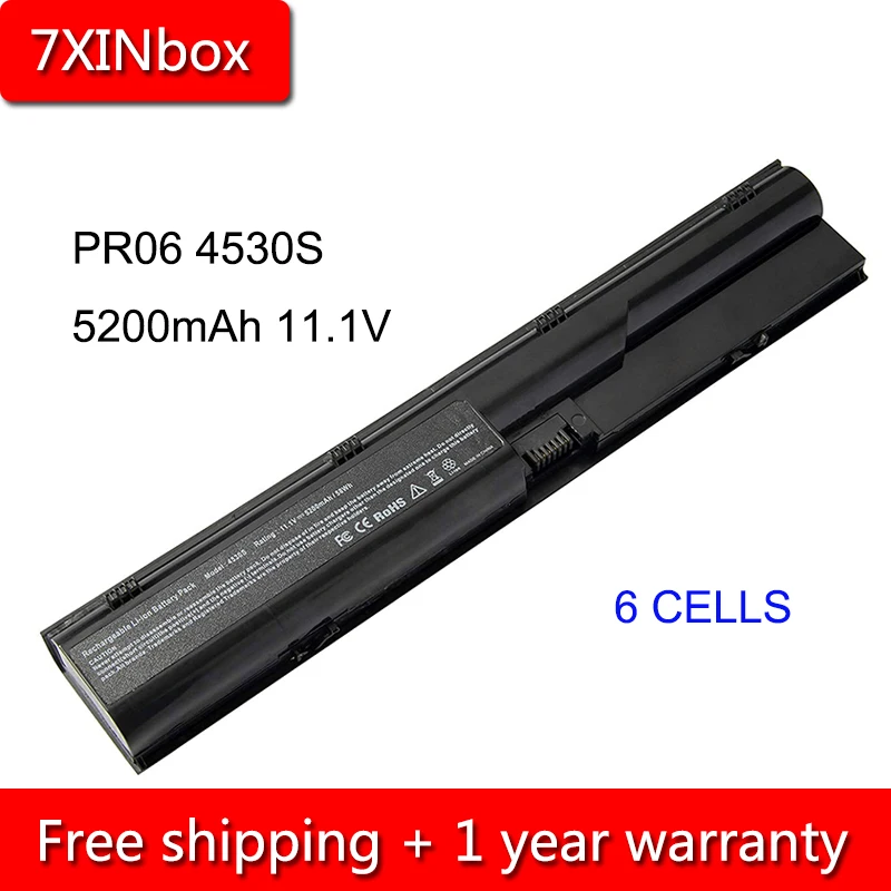Аккумулятор для ноутбука HP ProBook 5200 s 4330s 4331s 4430s 4431s 4530s 4535s 4435s 4436s 4440s 4446s 4540s