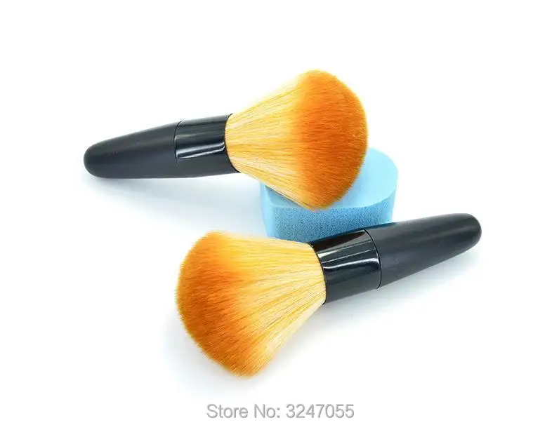 

5pcs/lot Professional High Quality Cosmetic Powder Brush, Black High Class Blusher Brush Women Beauty Tool,Cosmetic Makeup Brush