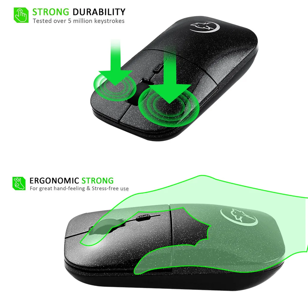 G822 Wireless Mouse Adjustable Ergonomic Design Business Travel Button Mini Mice 49# | Электроника