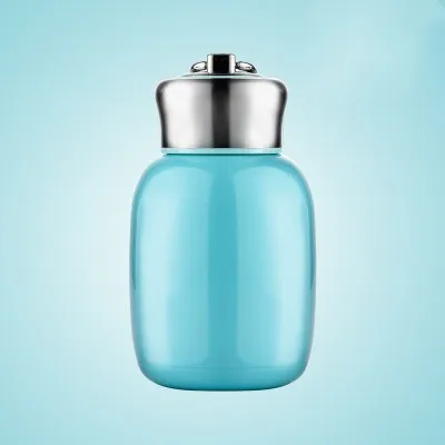 DHB 200ML 300 мл детский портативный термос, детская бутылка для воды из нержавеющей стали, вакуумная колба для кофе, Милая Мини чашка для чая, еда для путешествий, Детская кружка, термос - Цвет: DHB 200ML
