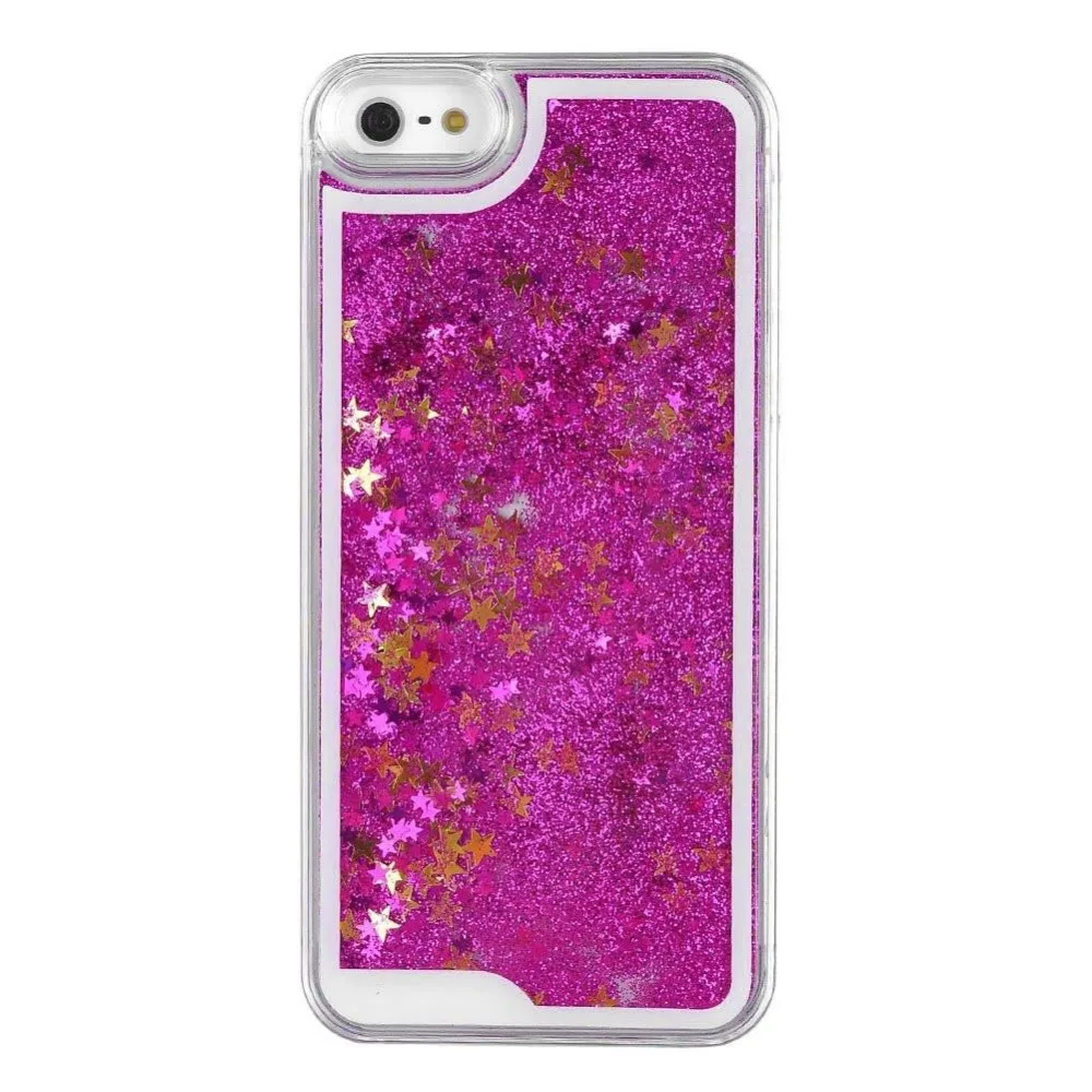 Luxury Quicksand Glitter Case For iphone 6s 6 7 8 plus 5se 5 5s Liquid Floating Sparkle Bling Hard Plastic Cover xr |