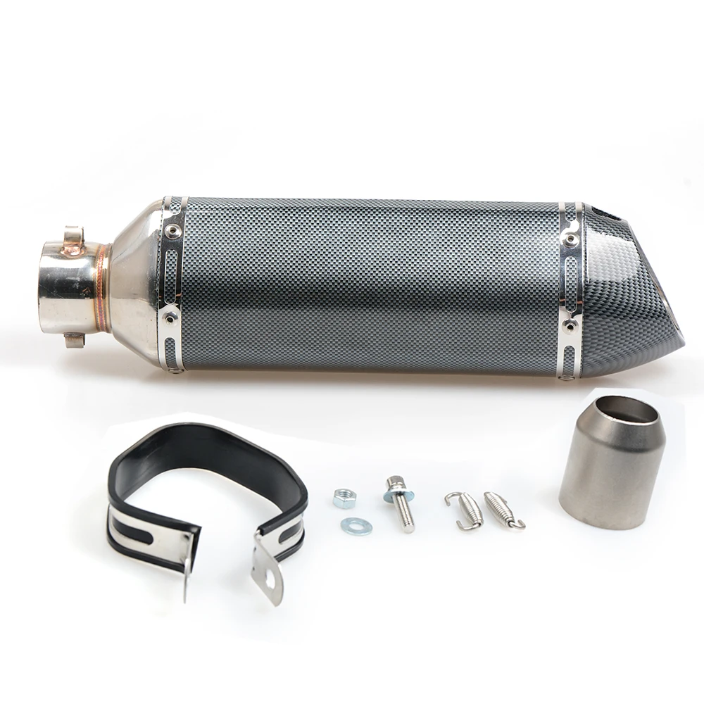 Универсальный мотоцикл из углеродного волокна глушитель ESCAPE GP Байк скутер для