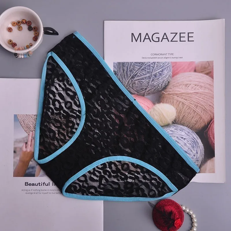 ac58heilanbian Cotton Thong Women's Panties Underwear Women Lace Soft Briefs Sexy Lingerie low Waist lingerie g-string 1pcs/Lot ac127 - Цвет: ac58heilanbian