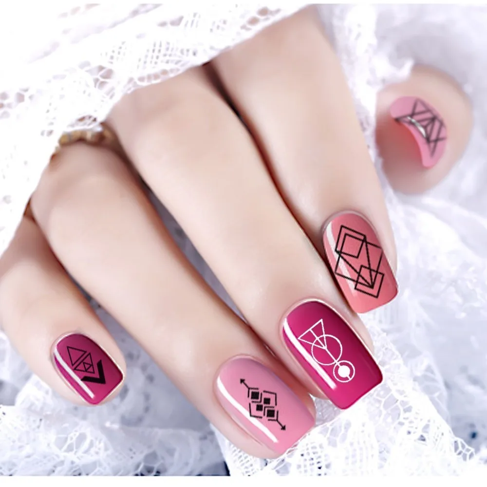 BeautyBigBang 6*12 см прямоугольные пластины для стемпинга ногтей Летний цветок