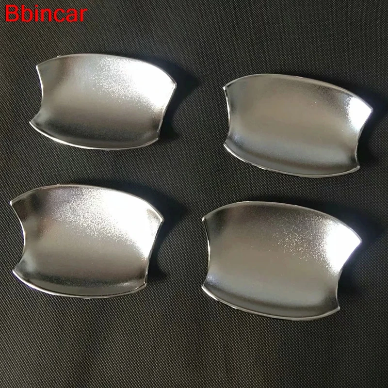 

Bbincar для Mitsubishi Eclipse Cross 2018, аксессуары для автомобиля, внешние аксессуары, крышка для двери, чашки, отделка, колпачок, Стайлинг, верхний слой, ABS, хром