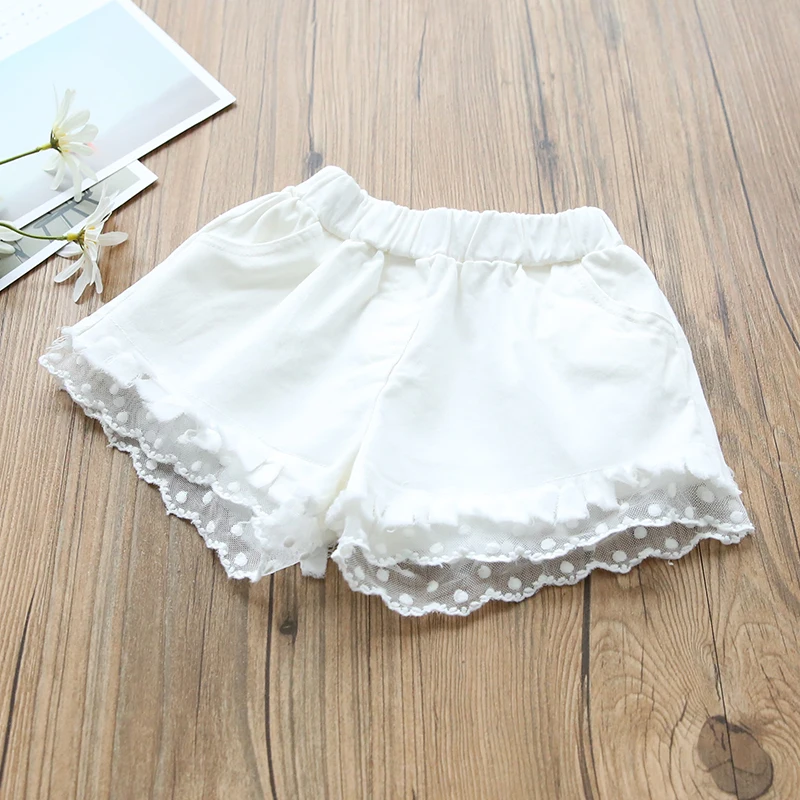 Новые кружевные шорты для маленьких девочек на лето 2019 | Мать и ребенок
