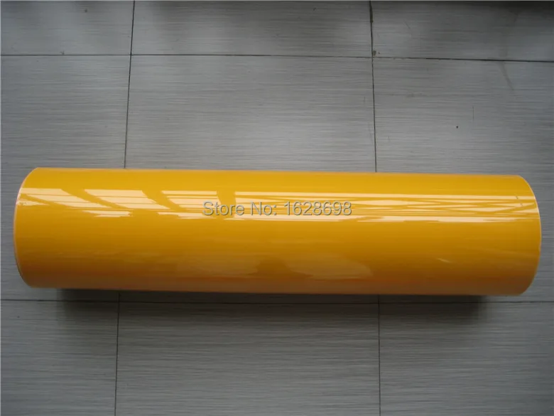 CDC 04 желтый цвет ПВХ теплопередача Корея цветная резка винил высечка трансферный