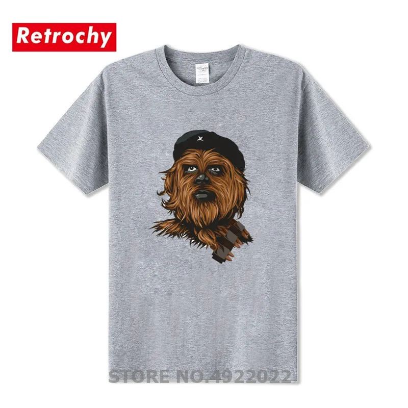 Новое поступление Мужская футболка Chewie Guevara Wookie дизайнерские футболки с цифровым