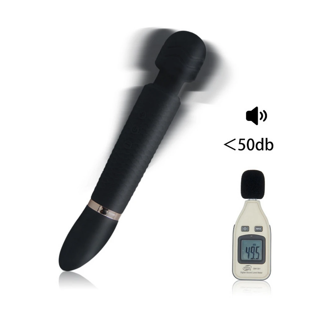 Двойной фаллоимитатор с usb зарядкой 12 режимов вибратор для точки G