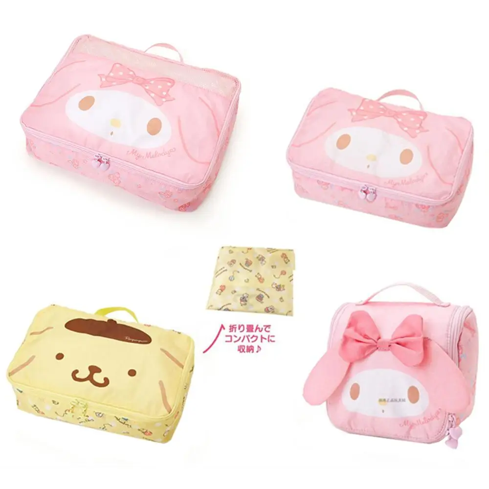 Милая мультяшная Марка pom-Pom Purin My Melody складная дорожная сумка для хранения подвесная косметичка женский органайзер для хранения одежды