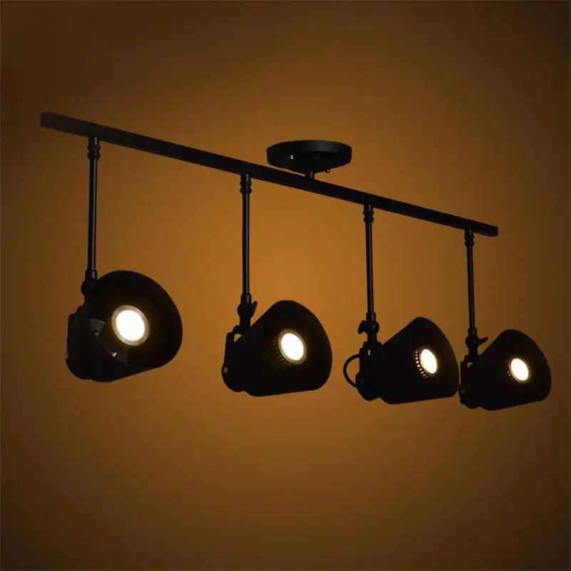 Потолочный светодиодный ретро светильник в стиле лофт ламсветильник для