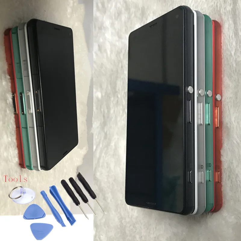 Оригинальный Для Sony Xperia Z3 Compact дисплей протестирован для lcd сенсорный экран с