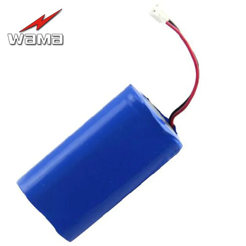 1x Wama 6600 мА/ч 18650 3 7 V литий ионный аккумулятор перезаряжаемые литиевые батареи