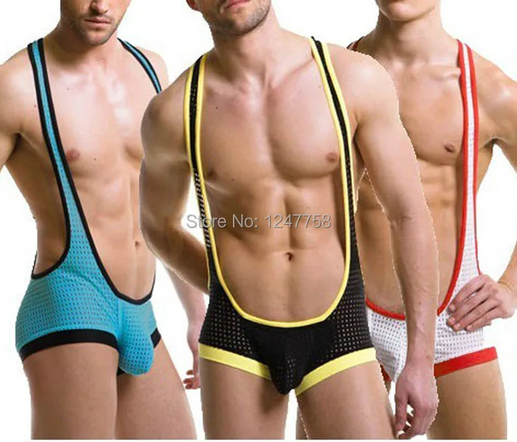 Прочное мужское дышащее боди нижнее белье майка для борьбы трико жилет|underwear