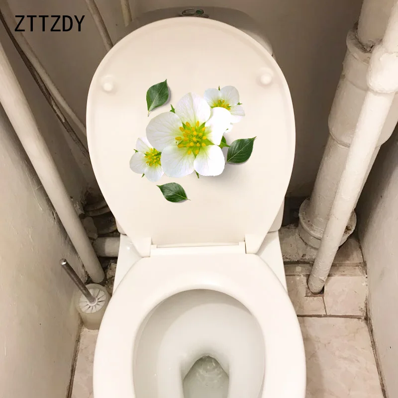 ZTTZDY 20 6*20 8 см цветочные лепестки современные наклейки на стену для детской