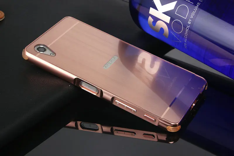 Роскошный Матовый металлический каркас бампер для sony Xperia X F5122 F5121 5,0 дюймов противоударный чехол для телефона Capa