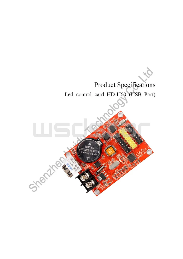 HD-U60+ HD-909IR ИК-пульт дистанционного управления светодиодный контроллер 1* HUB08 и 2* HUB12 512*32 1024*16 USB одиночный и двойной цвет светодиодный контрольная карта Лидер продаж