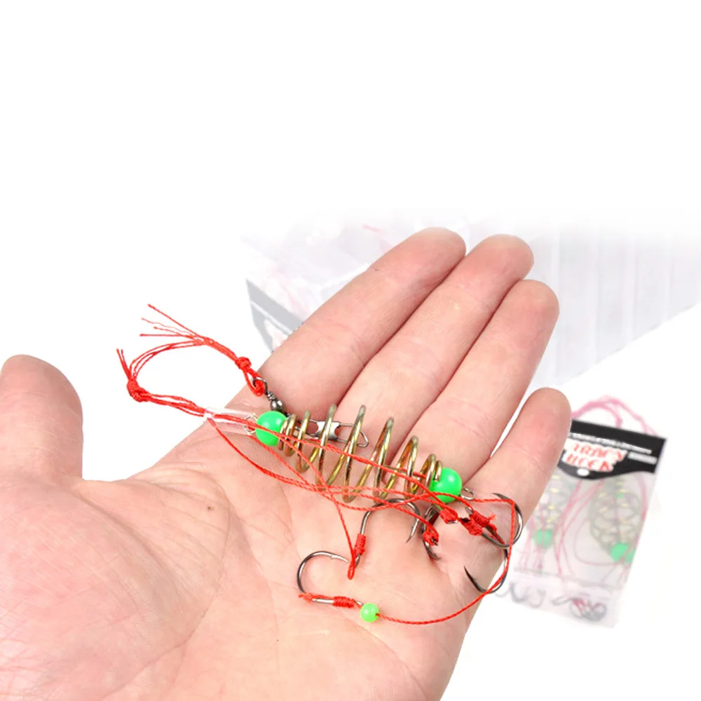 NEW 10pcs Fishing Explosion Hook Capture off Ability Carbon Steel Carp Sharp Fishhook with Box Set | Спорт и развлечения