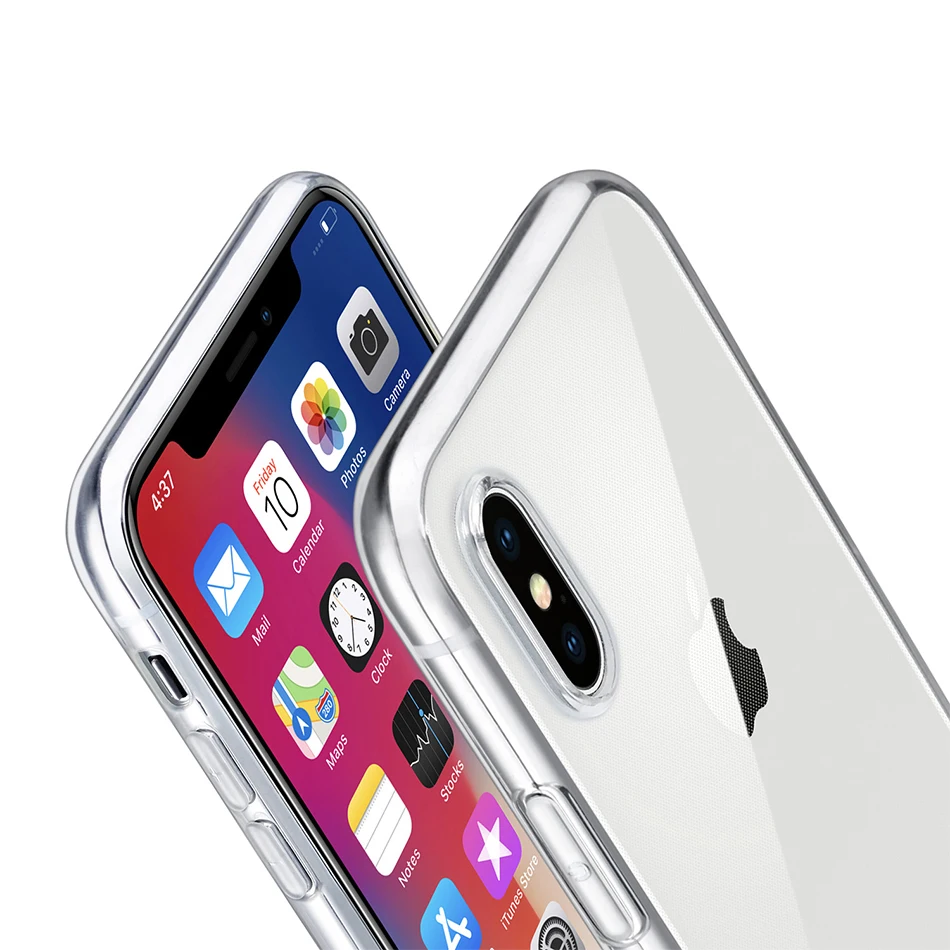 Прозрачный чехол для Xiaomi Pocophone F1 Redmi Note 7 pro Mi 5 5s Plus 4x мягкий силиконовый из ТПУ