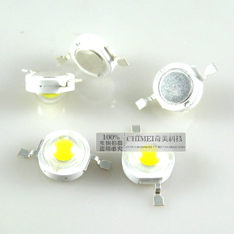 

White light 3W watt LED light bulb 180-200LM super coarse four gold wire 45MIL