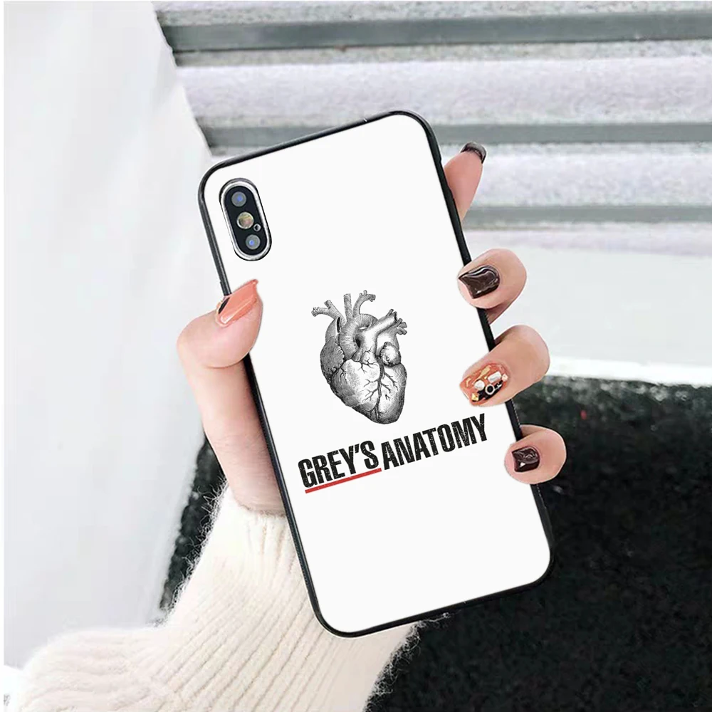 Grey Anatomy Soft High Quality Silicone Case for iPhone 5 5S 6 6S Plus 7 8 11 Pro X XS Max XR | Мобильные телефоны и