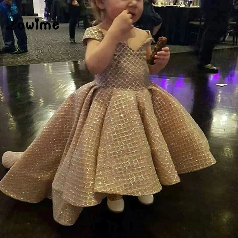 Платье принцессы с цветами для девочек бальное платье детское вечернее платья