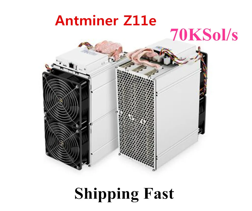 

Майнер Asic Equihash Antminer Z11e 70k Sol/s с блоком питания