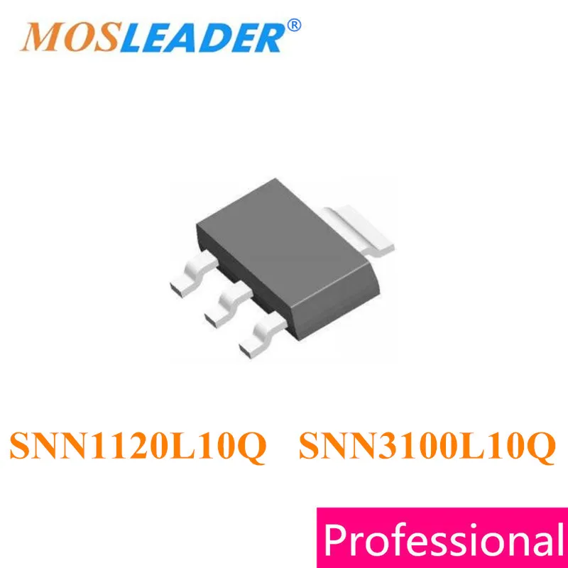 Mosleader SNN1120L10Q SNN3100L10Q SOT223 100 шт. 1000 SNN1120L10 N-Channel 100V Высокое качество сделано в Китае