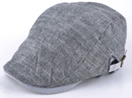 Boina Masculina моды Gorro Повседневное Шапки хлопок Boinas одноцветное Цвет берет для Для мужчин Кепки 4 цвета - Цвет: Темно-серый