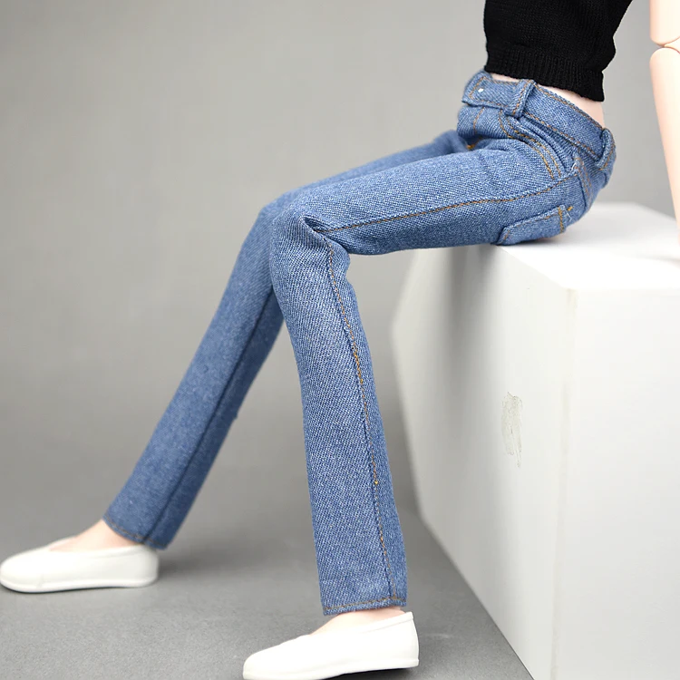 long pant Короткие и длинные джинсы штаны наряды Одежда для 1/4 BJD SD кукла Синьи 45-50 см кукла брюки, bjd одежда 1/4 - Цвет: long pant