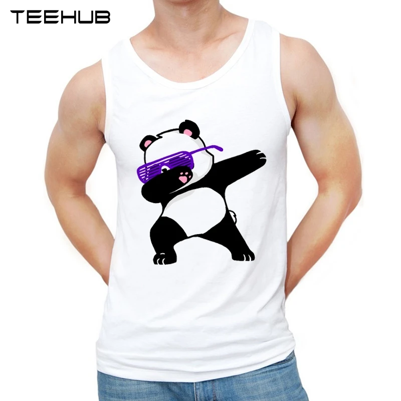 2018 мужские майки Dabbing с рисунком лошади рубашки принтом слона милый дизайн панды