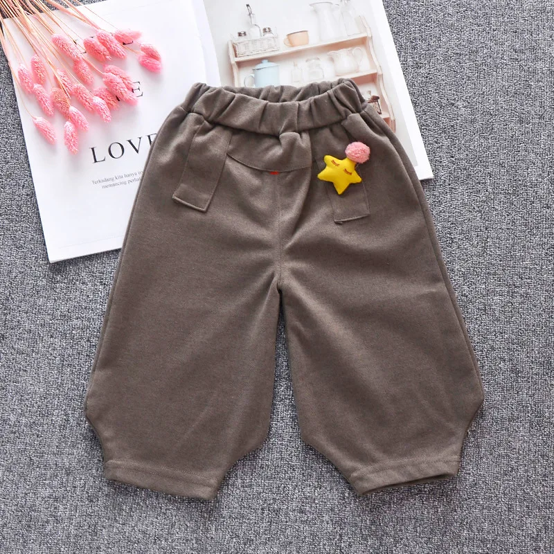 Детские штаны из чистого хлопка на весну и осень | Мать ребенок