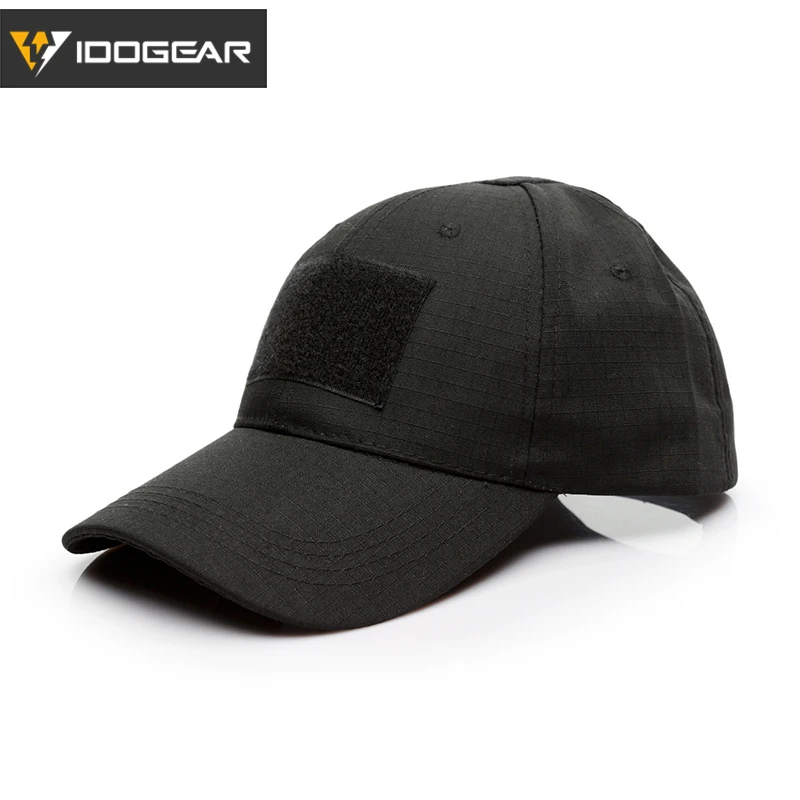 Black IDOGEAR, бейсбольная кепка для страйкбола, папа, шляпа от солнца, головные уборы для оператора, военные армейские аксессуары, уличная спортивная бейсболка, кепка s 3606 - Цвет: Black