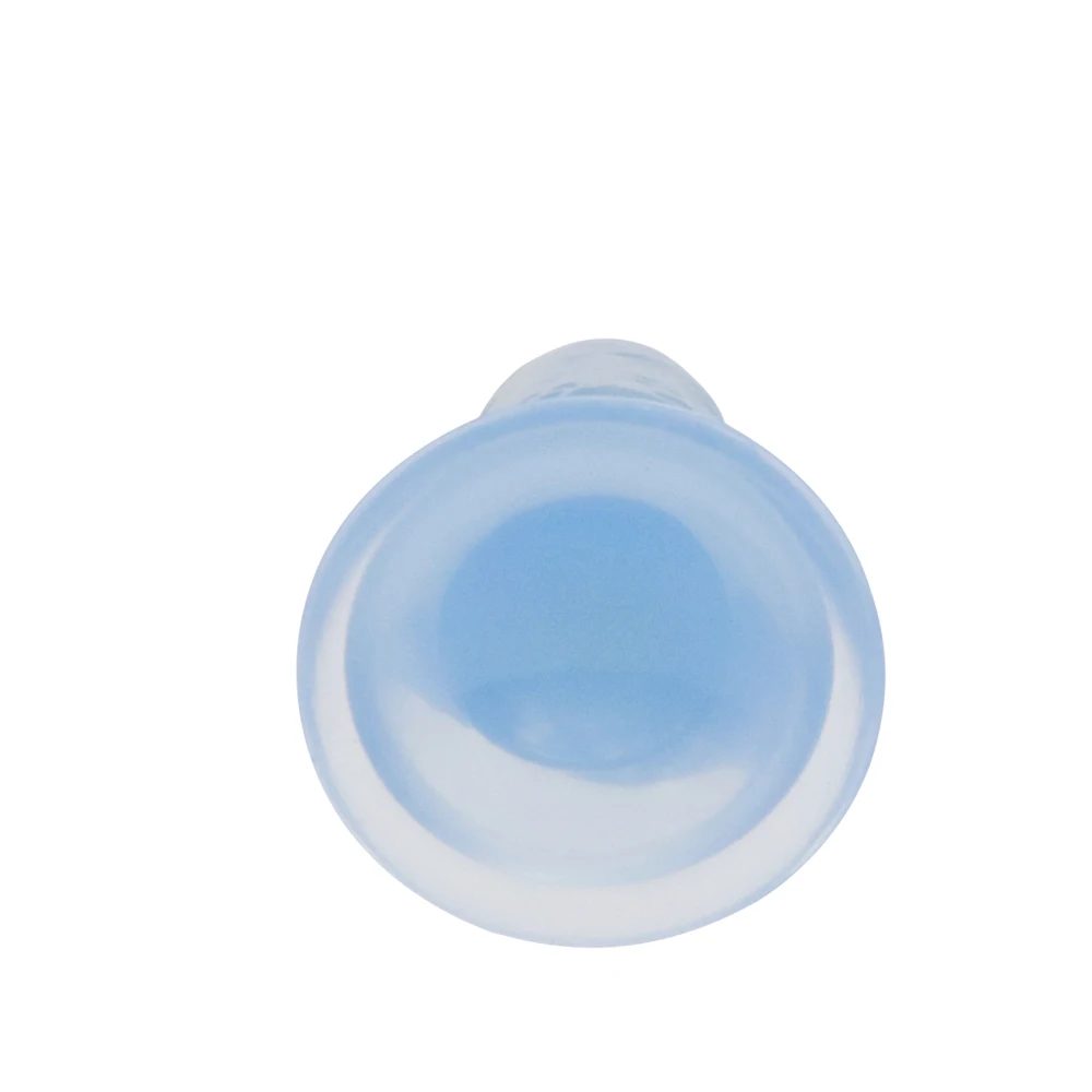 20 см с украшением в виде кристаллов эластичный дилдо мощная присоска Желейный